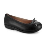 Dámske zdravotné kožené balerínky STRIVE Siena Black