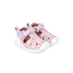 Detské textilné sandálky Biomecanics Sandalia Estampada Blanco – Obrázok 4