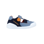 Chlapčenské textilné sandálky Biomecanics Zapato Sandalia Urban Vaquero, modré – Obrázok 2