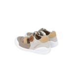 Chlapčenské textilné sandálky Biomecanics Zapato Sandalia Urban Marron, béžové – Obrázok 5