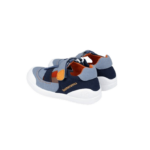 Chlapčenské textilné sandálky Biomecanics Zapato Sandalia Urban Vaquero, modré – Obrázok 5