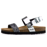 Dámske zdravotné sandálky Futti KORI mirror glitter – Obrázok 2