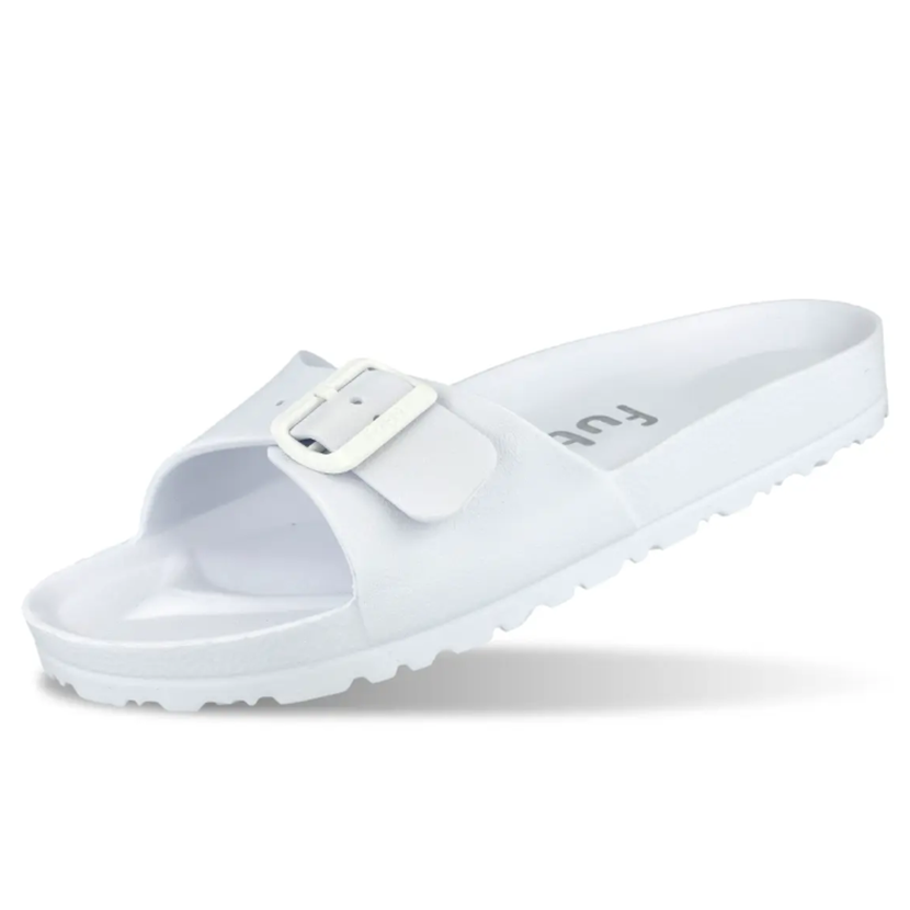 Futti plážovky Mara Sun white 1 Dámske zdravotné plážové šľapky Futti MARA Sun White – Obrázok 1