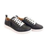 Dámske kožené tenisky STRIVE Talia Black – Obrázok 5