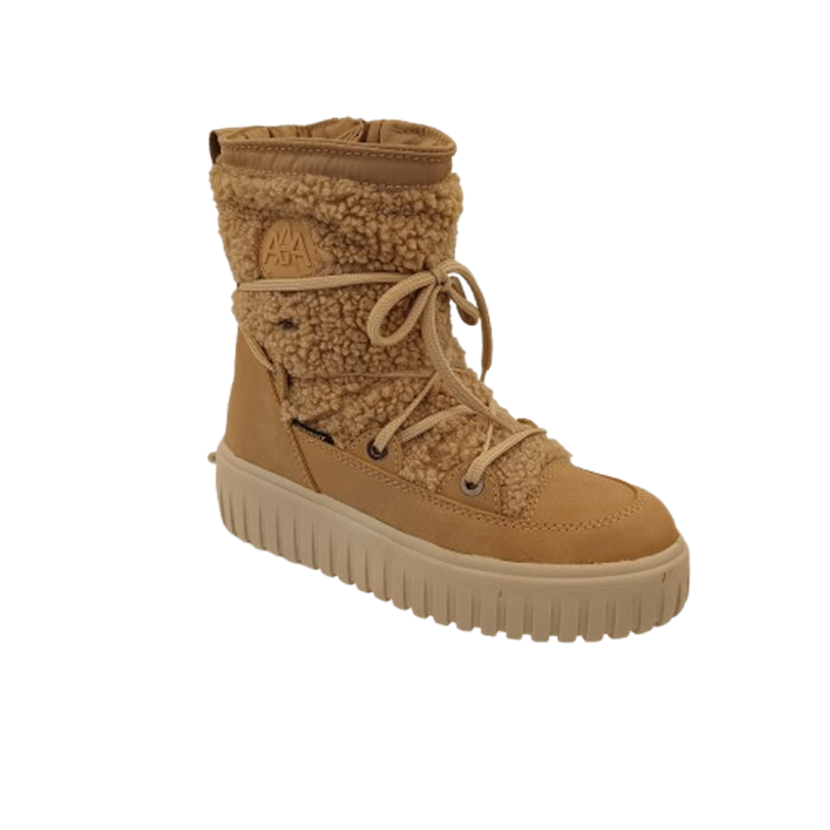 Dámske Ciciban snow Beige 1 Dámske členkové zimné topánky CICIBAN Snow Beige – Obrázok 1