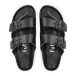 Zdravotné plážové šľapky UNISEX Futti GLEN Sun black – Obrázok 5