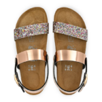 Dámske zdravotné sandálky FUTTI Kori rose gold glitter – Obrázok 5