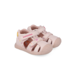 Detské sandále Biomecanics Estampada cotton sauvage, béžová – Obrázok 3
