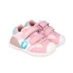 Detské tenisky BIOMECANICS Zapato Urban, ružové – Obrázok 2