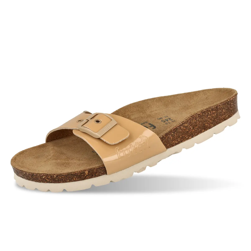 Dámske šľapky Futti-Mara-Patent-Almond-020366-01
