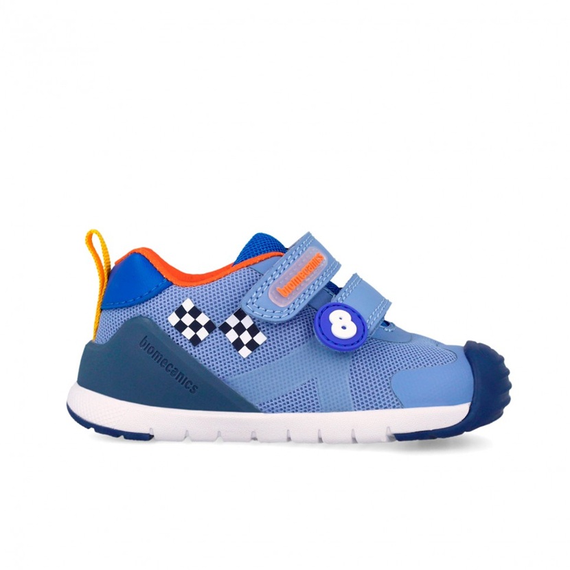 Detské tenisky Biomecanics first-steeps-sneakers-262134A371_1 Detské tenisky BIOMECANICS Zapato Sport Rally Jeans, modré – Obrázok 1