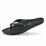 Zdravotné plážové žabky Futti UNISEX VITA Sun black, čierne